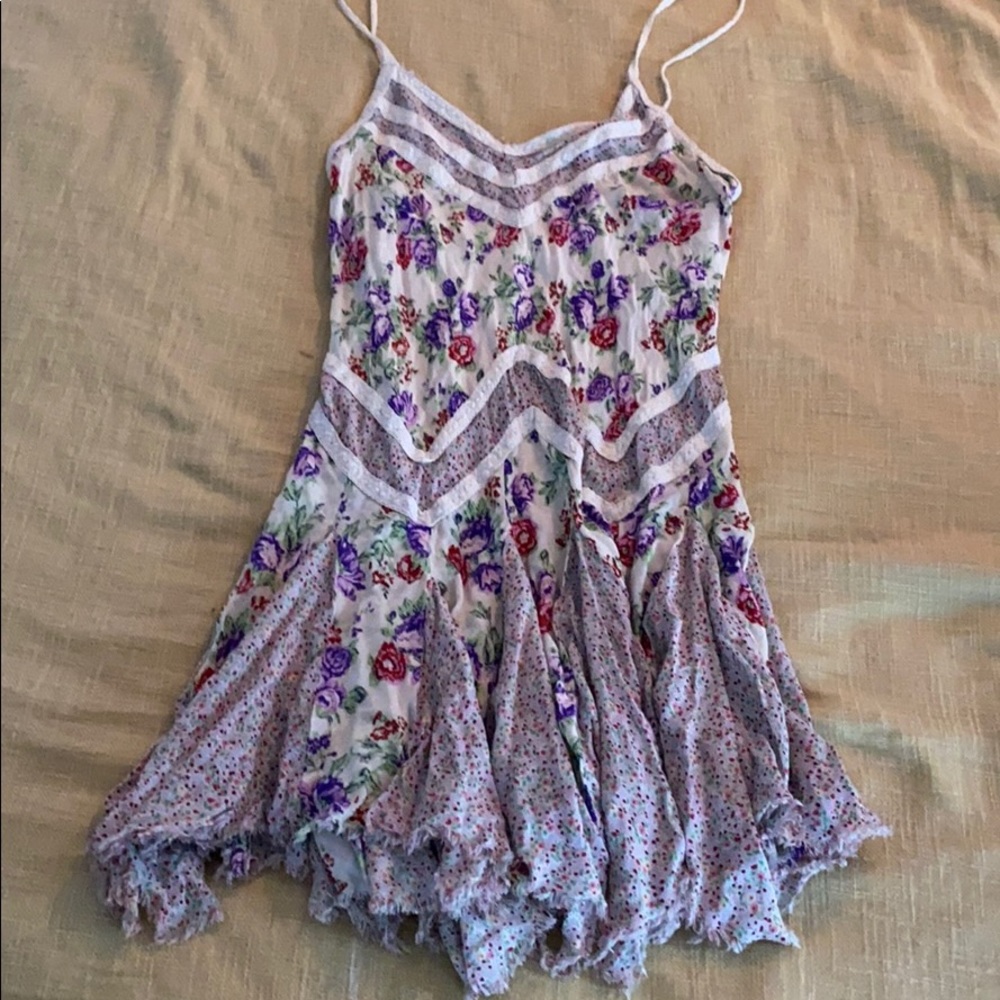 Free People mixed floral dress